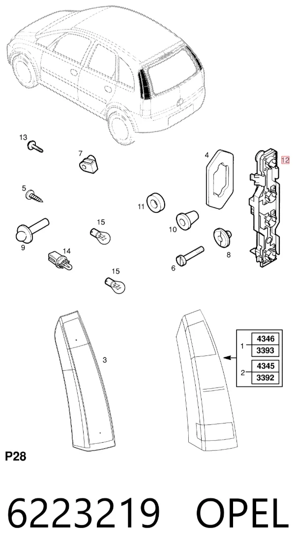  6223219 Opel