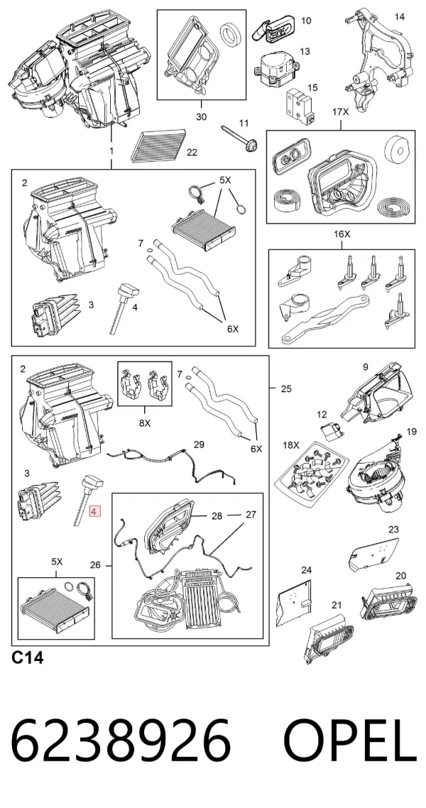  6238926 Opel