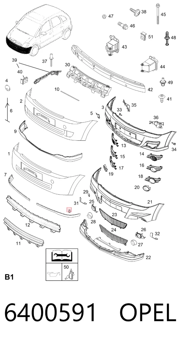  6400591 Opel