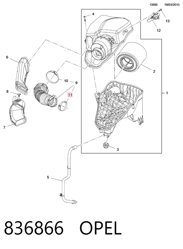  836866 Opel