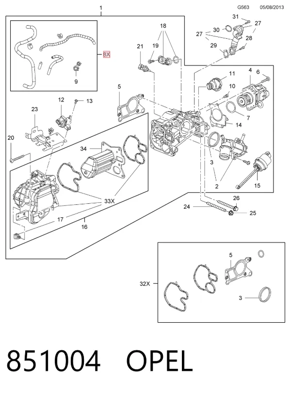  851004 Opel