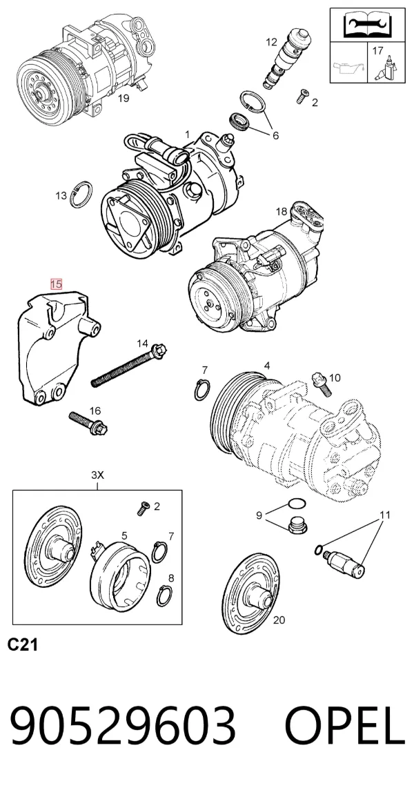  90529603 Opel