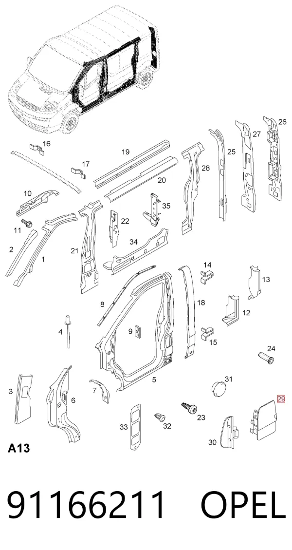 Tapa de la gasolina 91166211 Opel
