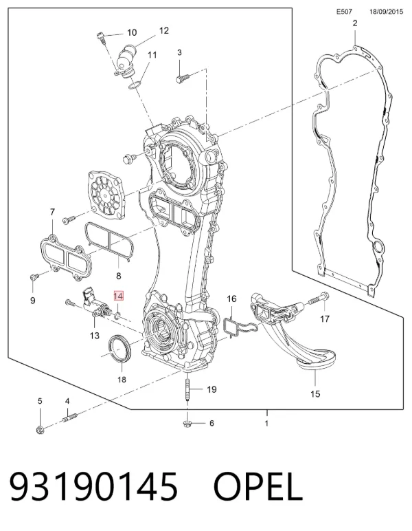  93190145 Opel