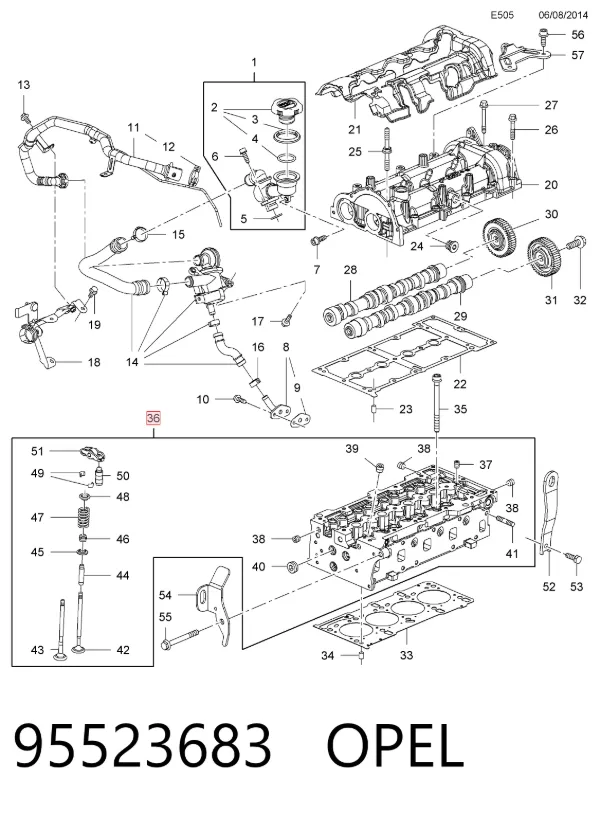  95523683 Opel