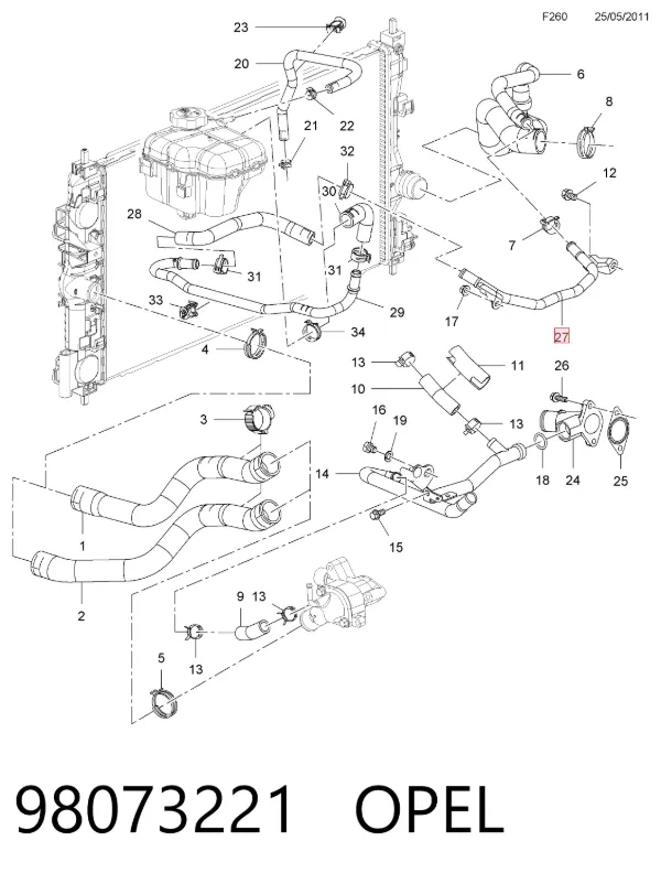  98073221 Opel