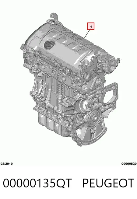 Motor completo 00000135QT Peugeot/Citroen