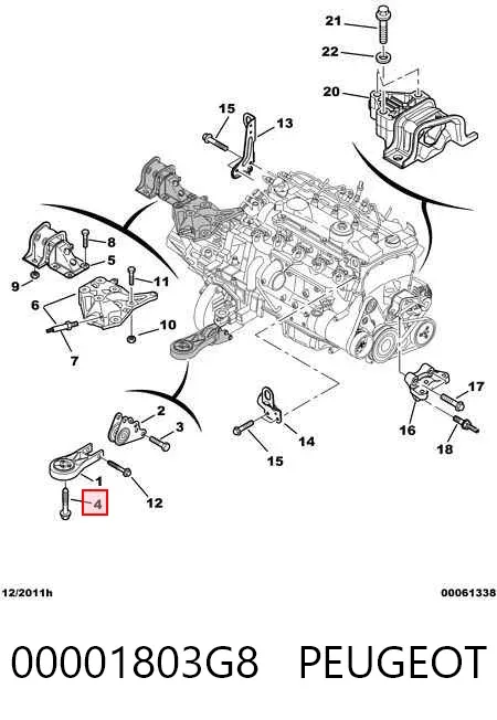  00001803G8 Peugeot/Citroen