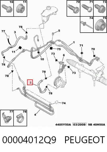  00004012Q9 Peugeot/Citroen