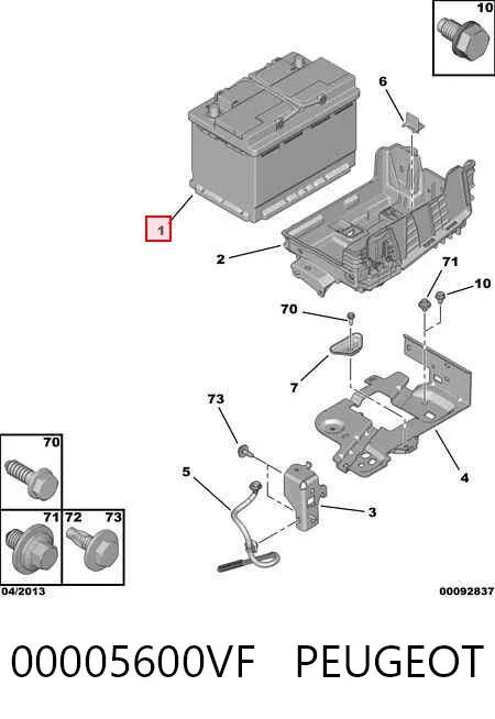 Batería 550500055 Varta