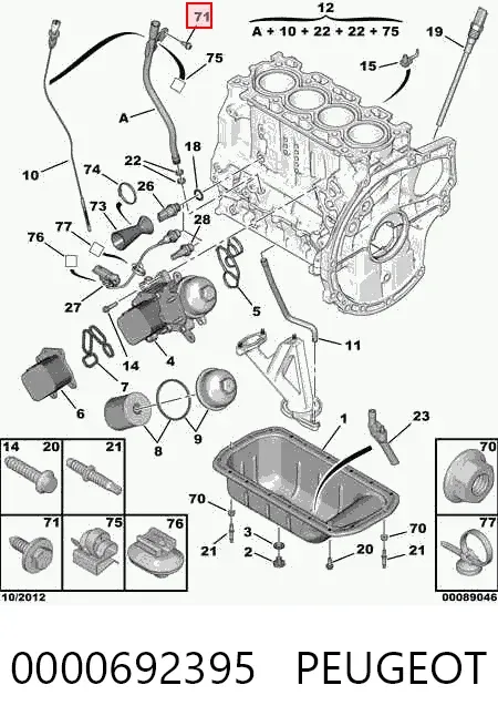  0000692395 Peugeot/Citroen