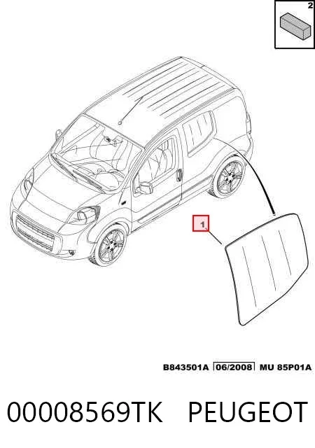  00008569TK Peugeot/Citroen