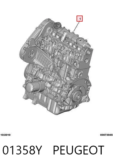 Motor completo 01358Y Peugeot/Citroen