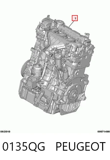 Motor completo 0135QG Peugeot/Citroen