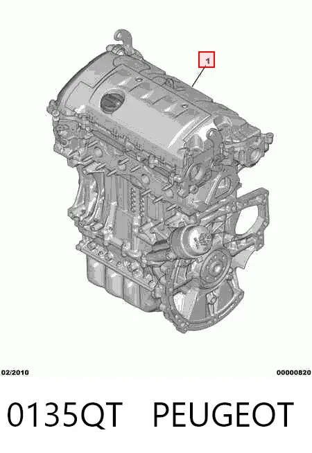 Motor completo 0135QT Peugeot/Citroen
