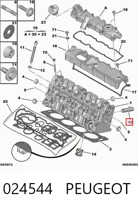  024544 Peugeot/Citroen