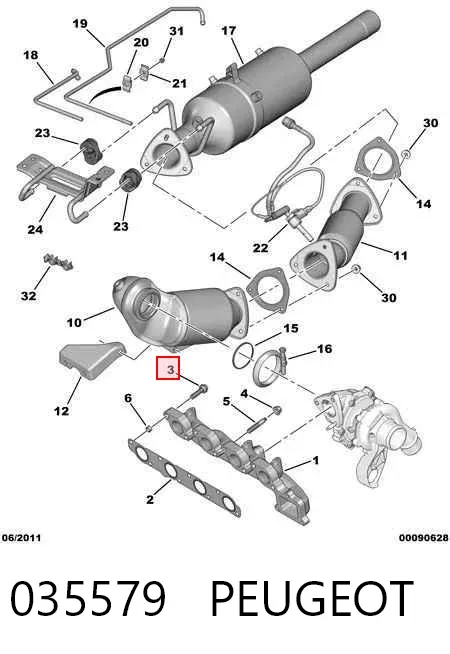  035579 Peugeot/Citroen