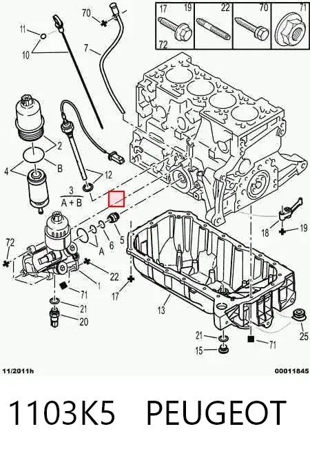  1103K5 Peugeot/Citroen