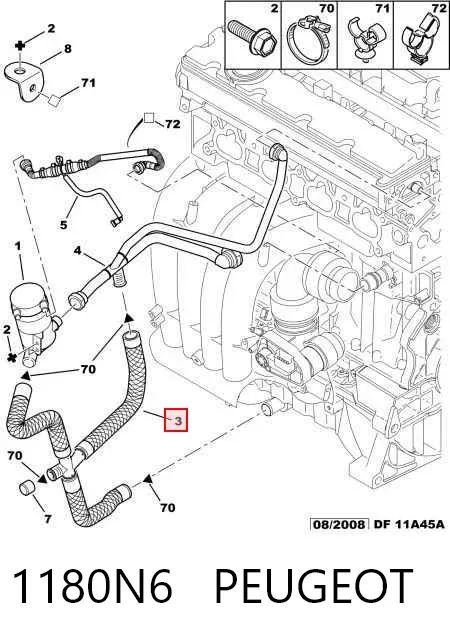  1180N6 Peugeot/Citroen