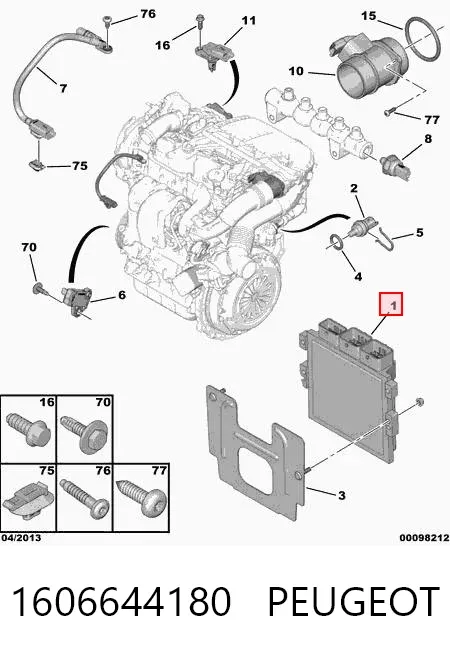 ECU Citroen C4 II