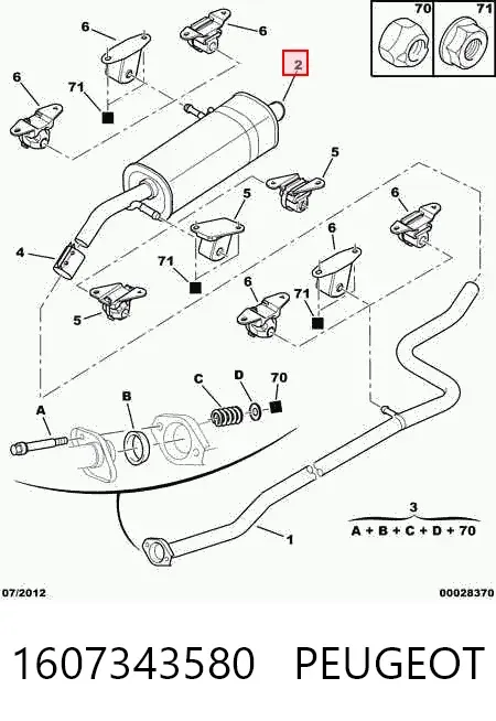  1607343580 Peugeot/Citroen