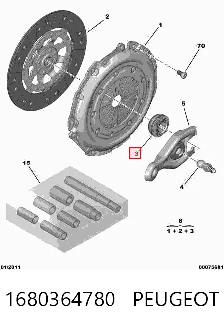 Embrague 1680364780 Peugeot/Citroen