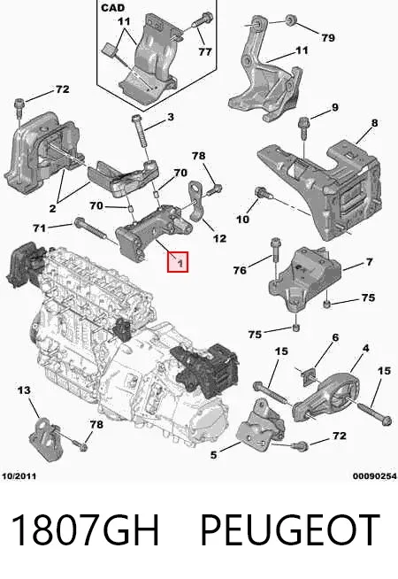  1807GH Peugeot/Citroen
