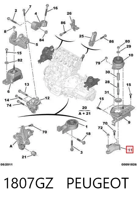  1807GZ Peugeot/Citroen