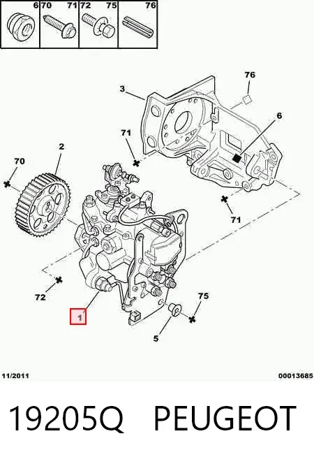 Bomba inyectora 0986440106 Bosch
