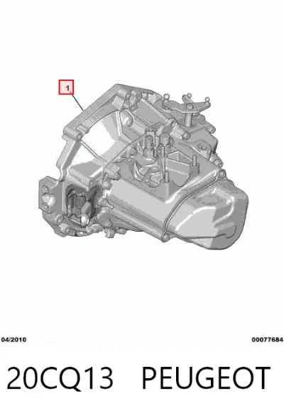 Caja de cambios manual completa PEUGEOT 20CQ13