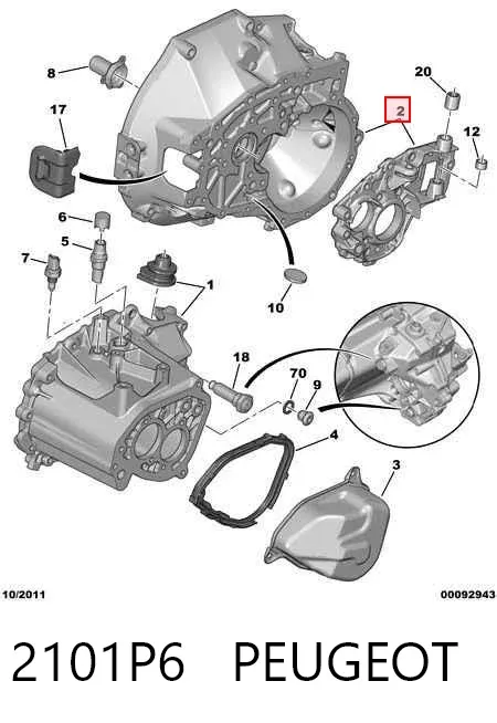  2101P6 Peugeot/Citroen
