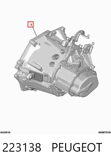 Caja de cambios 223138 Peugeot/Citroen