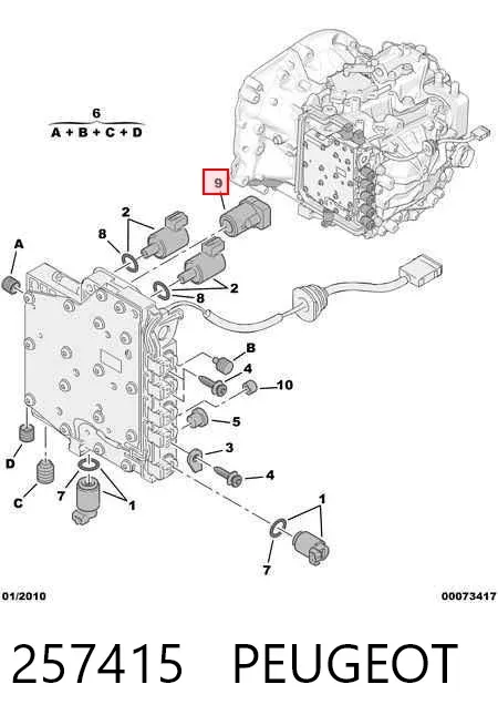  257415 Peugeot/Citroen