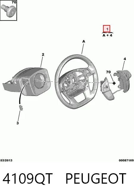 Volante Citroen C4 II