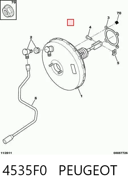 Servofreno Citroen ZX N2