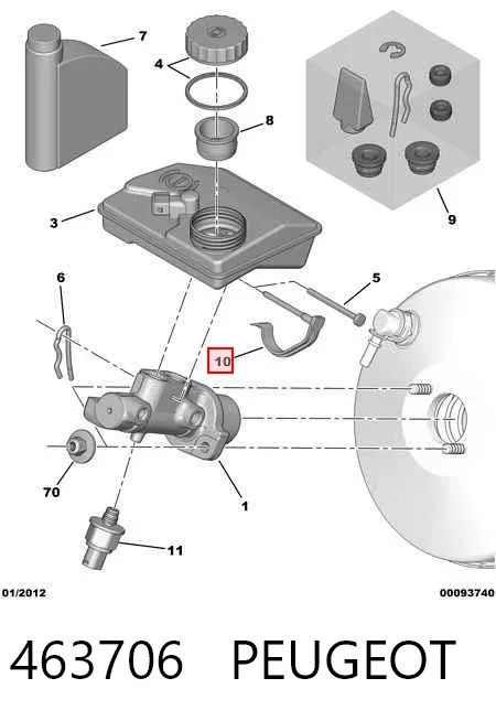  463706 Peugeot/Citroen