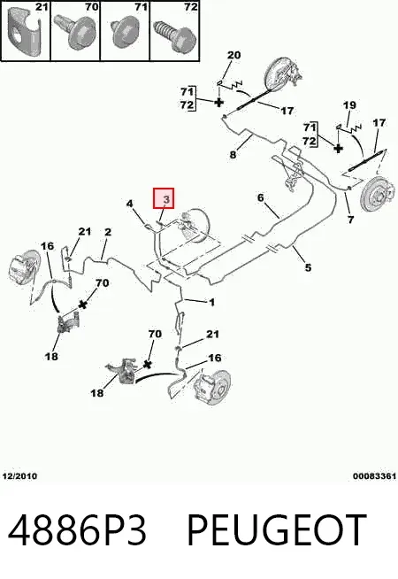  4886P3 Peugeot/Citroen