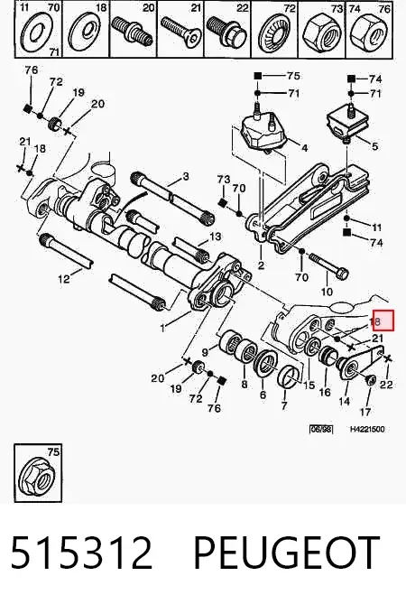  515312 Peugeot/Citroen