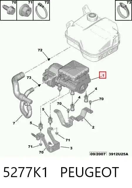  5277K1 Peugeot/Citroen