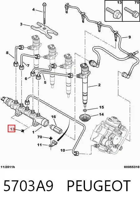  5703A9 Peugeot/Citroen