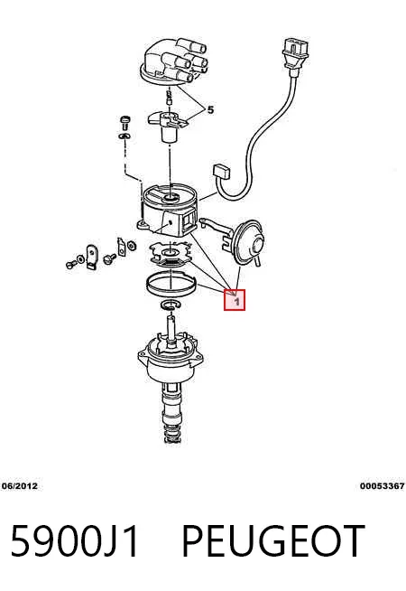 Distribuidor 5900J1 Peugeot/Citroen