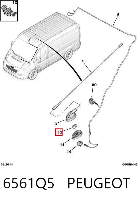  6561Q5 Peugeot/Citroen