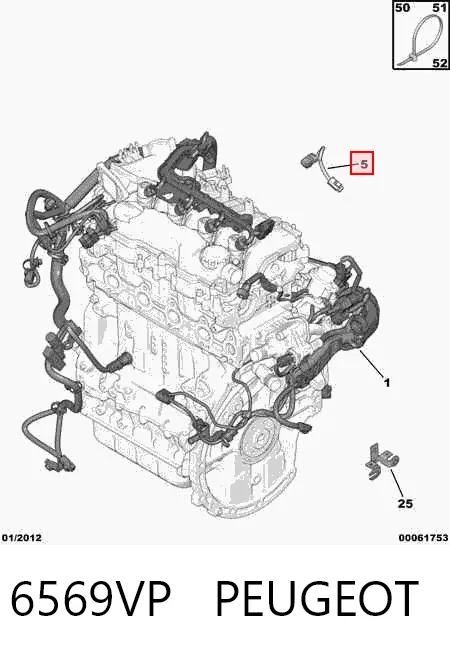  6569VP Peugeot/Citroen
