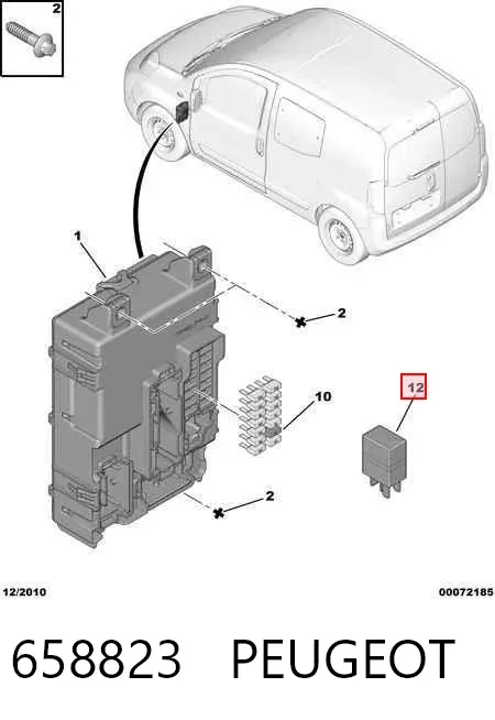  658823 Peugeot/Citroen