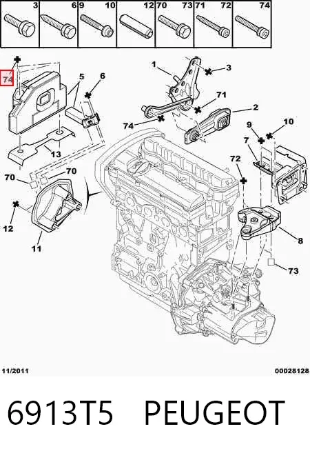  6913T5 Peugeot/Citroen
