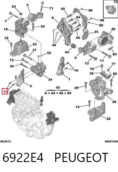  6922E4 Peugeot/Citroen