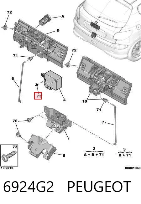  6924G2 Peugeot/Citroen