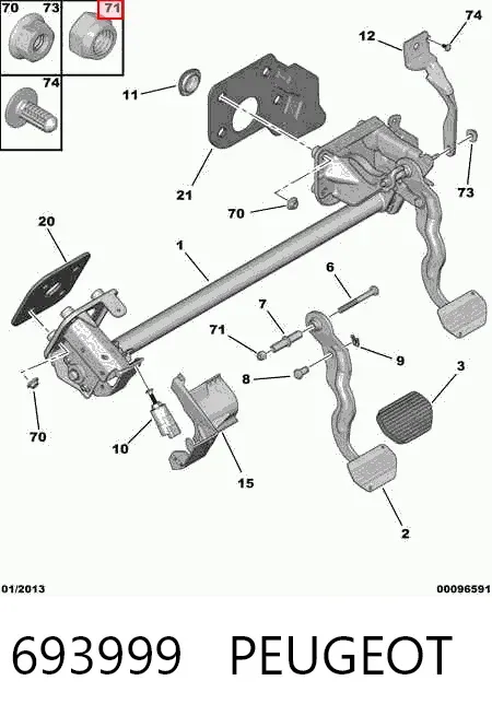  693999 Peugeot/Citroen