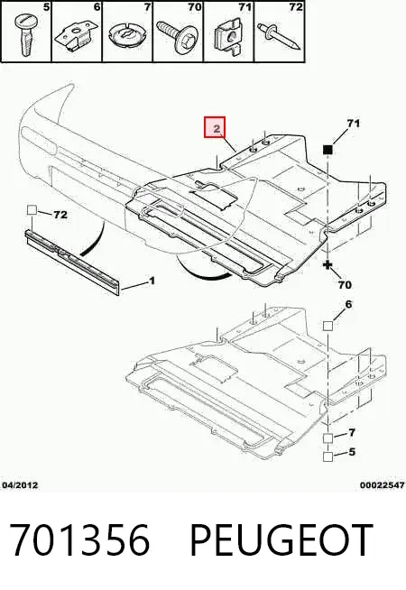 Protección motor / empotramiento Peugeot Expert 224