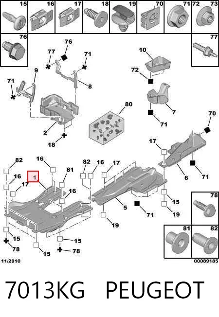 Protección motor / empotramiento 5748348 Polcar